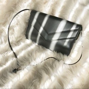 Charcoal Grey Crossbody Clutch 🖤